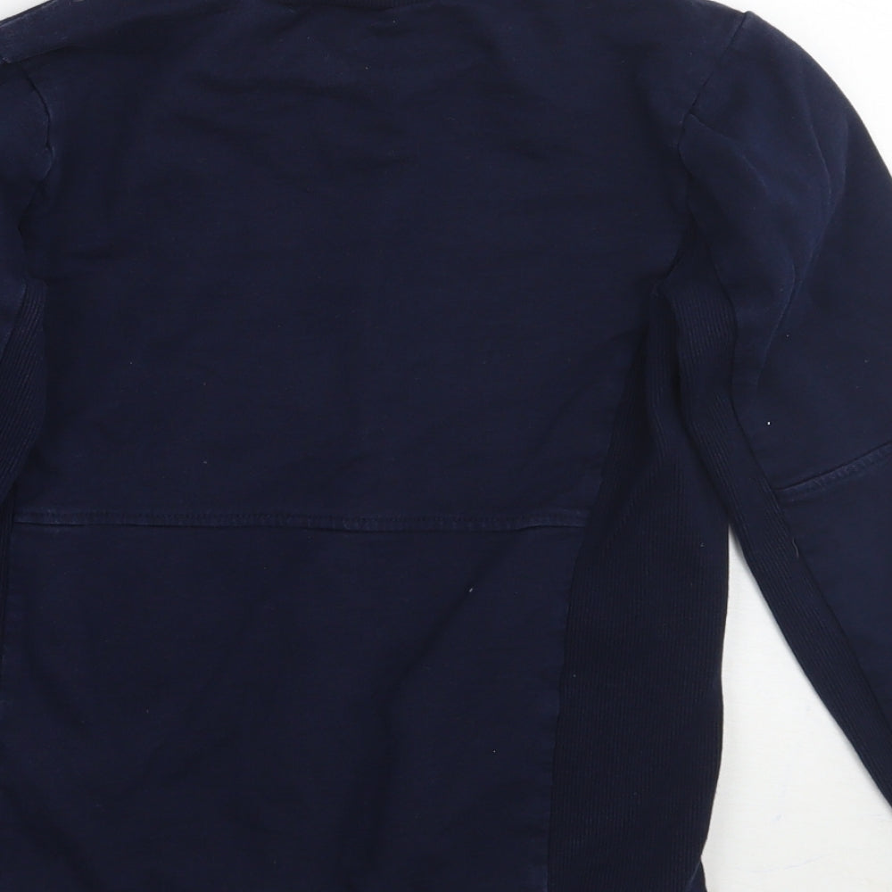 Earth child Boys Blue Pullover Sweatshirt Size 8-9 Years