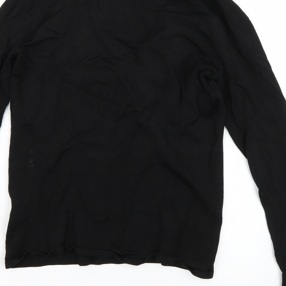 H&M Womens Black Pullover Jumper Size M