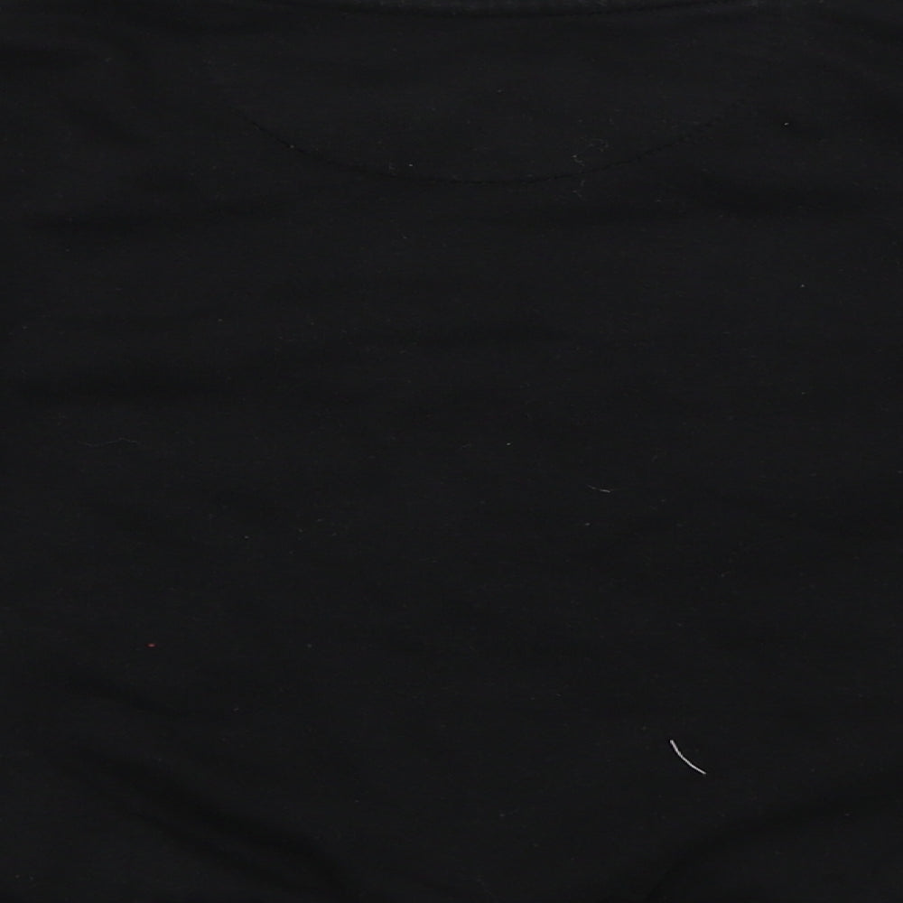 Primark Boys Black Pullover Sweatshirt Size 5-6 Years