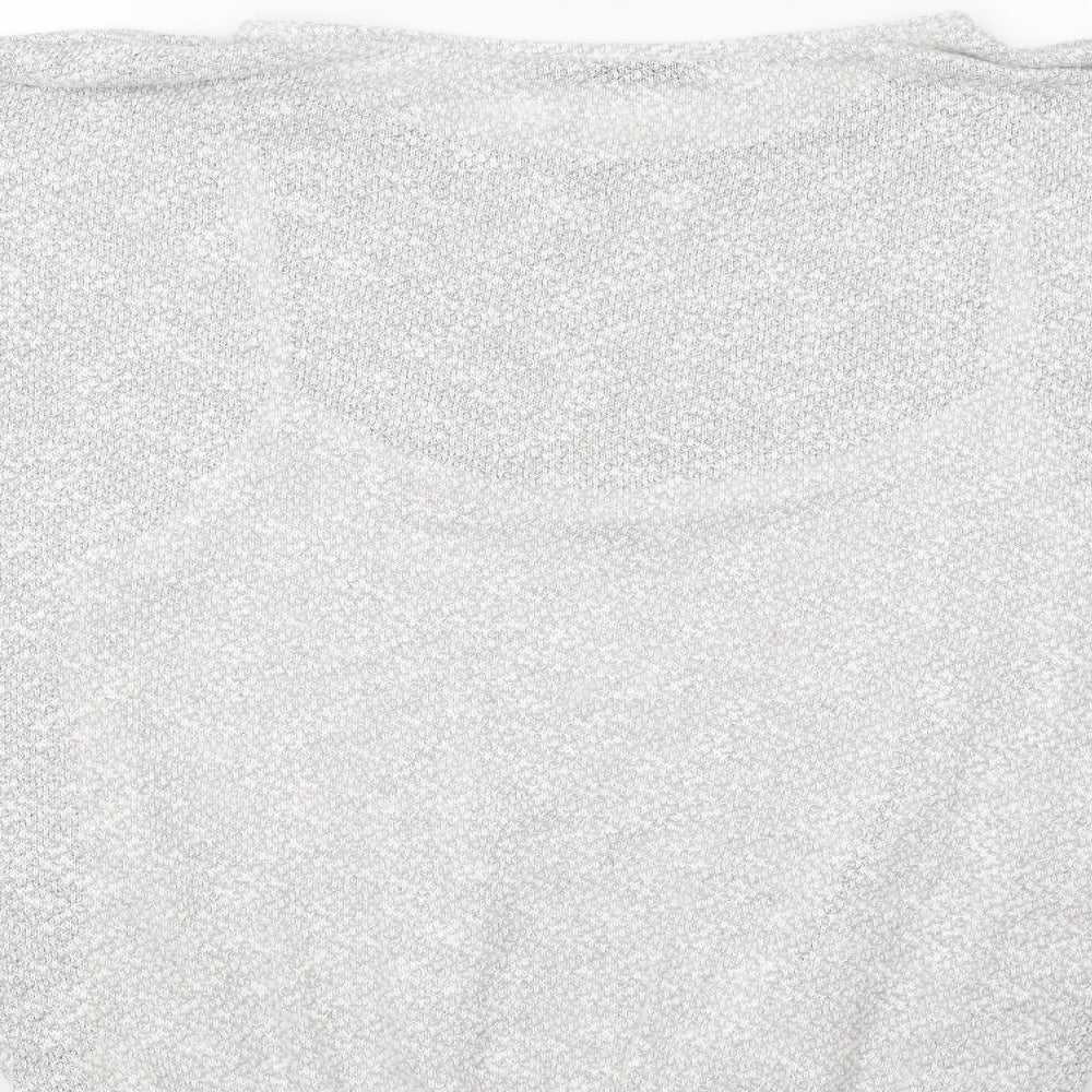 George Womens Grey Basic Blouse Size 12