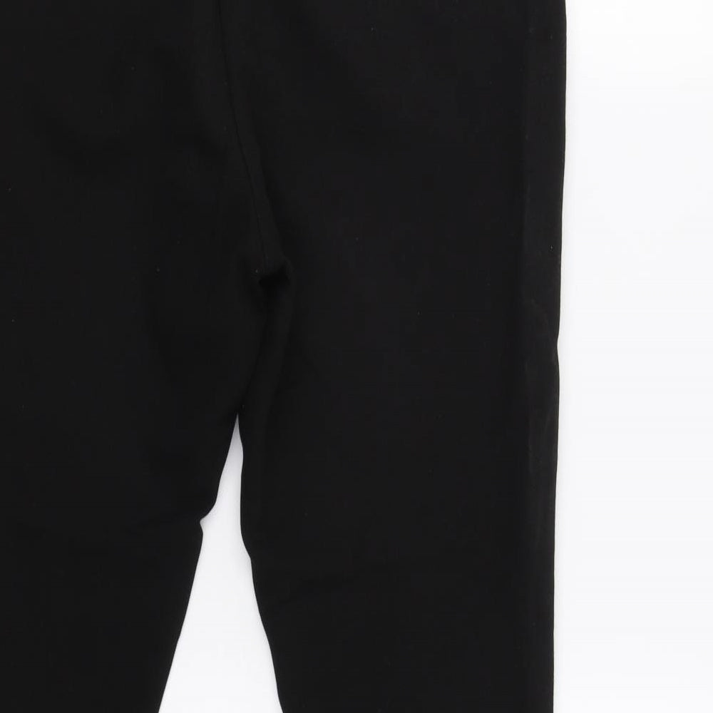 Marks & Spencer Womens Black Dress Pants Trousers Size 12 L26 in