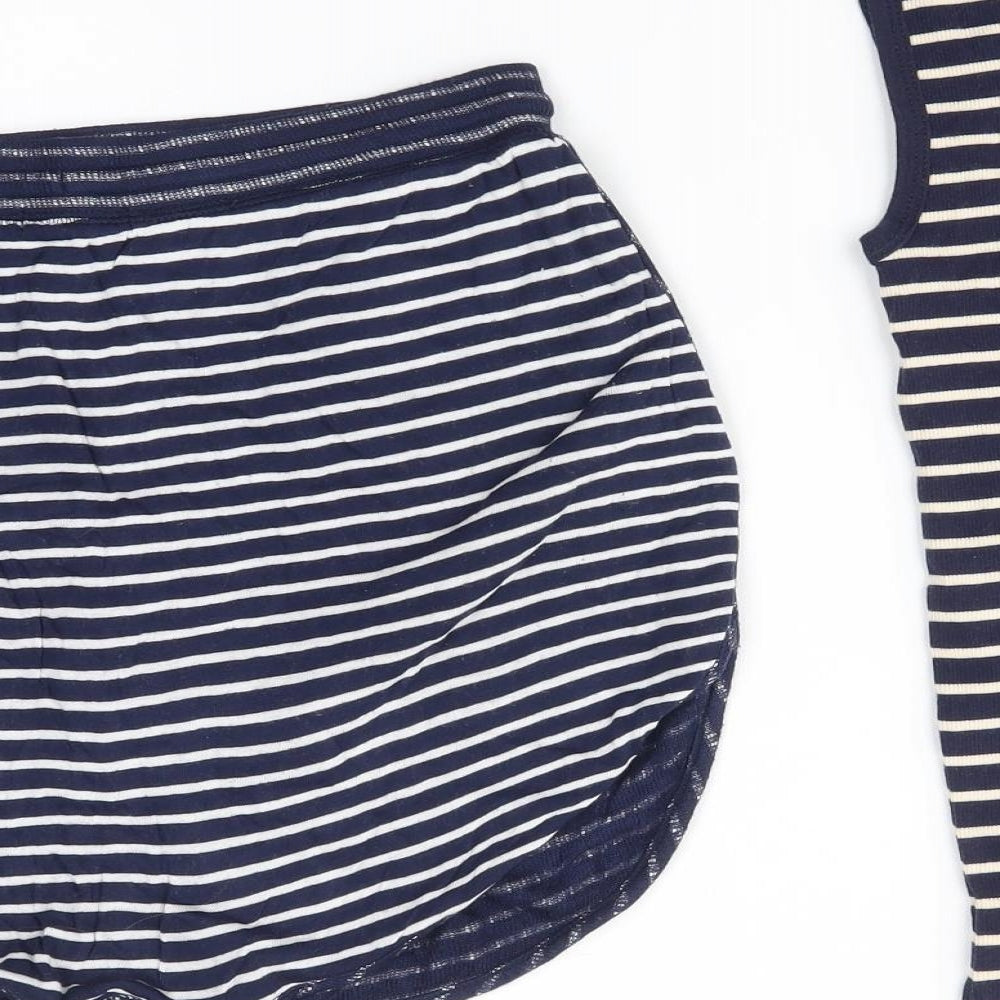 Gap Womens Blue Striped Mini Skirt Size XS