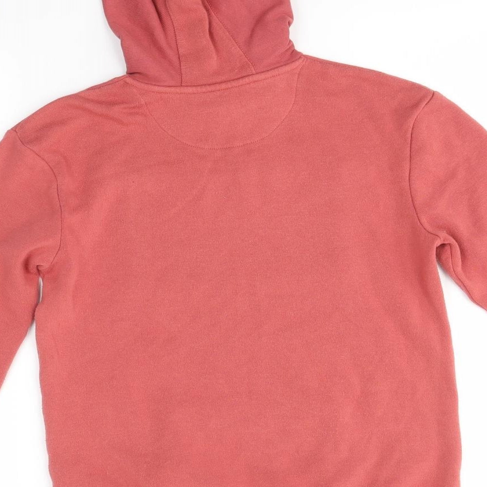 Marks & Spencer Girls Pink Pullover Hoodie Size 9-10 Years