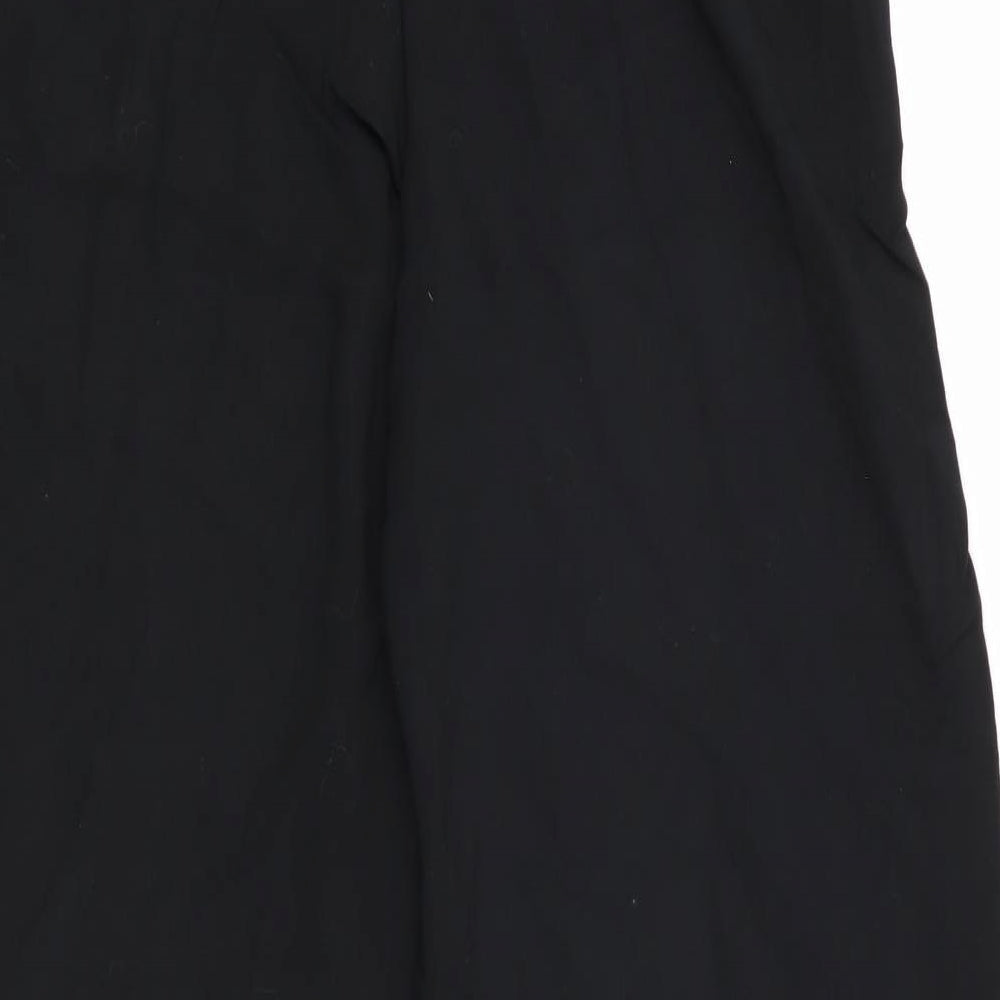 Divided Womens Black Trousers Size 4 L28 in