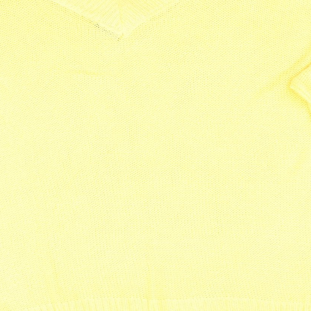 Florence and Fred Womens Yellow Pullover Jumper Size 14 - Cut out shoulders