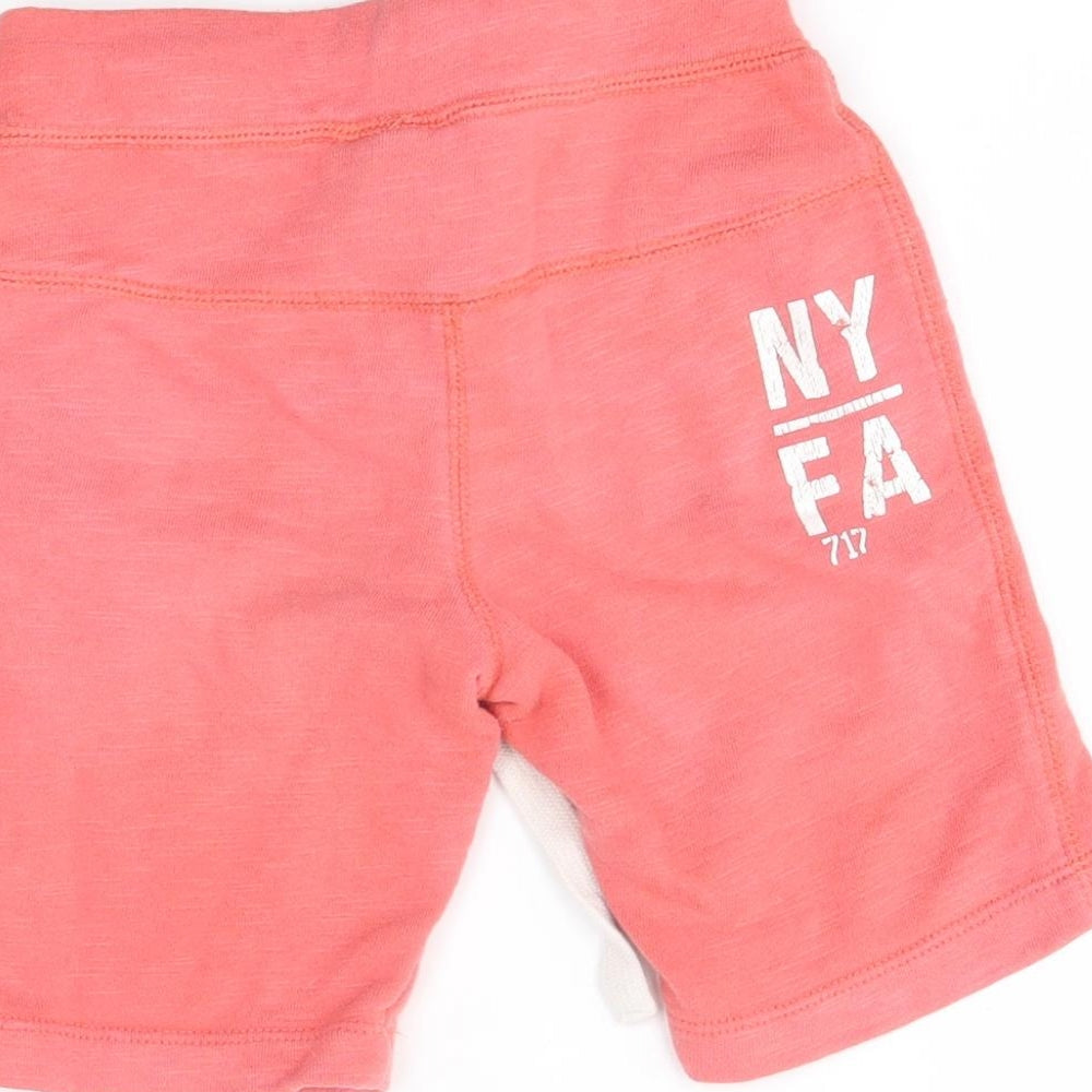 sevenoneseven Girls Pink Sweat Shorts Size 3-4 Years