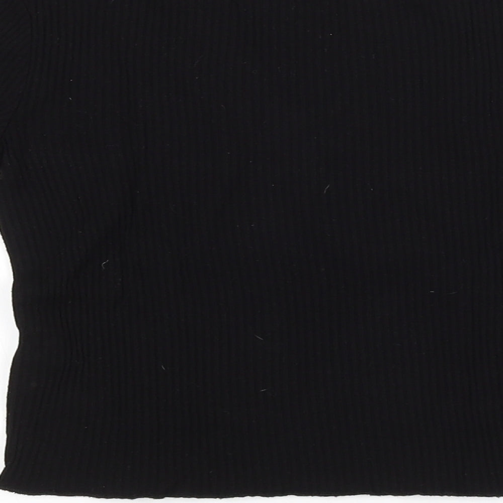 Primark Girls Black Pullover Jumper Size 9-10 Years