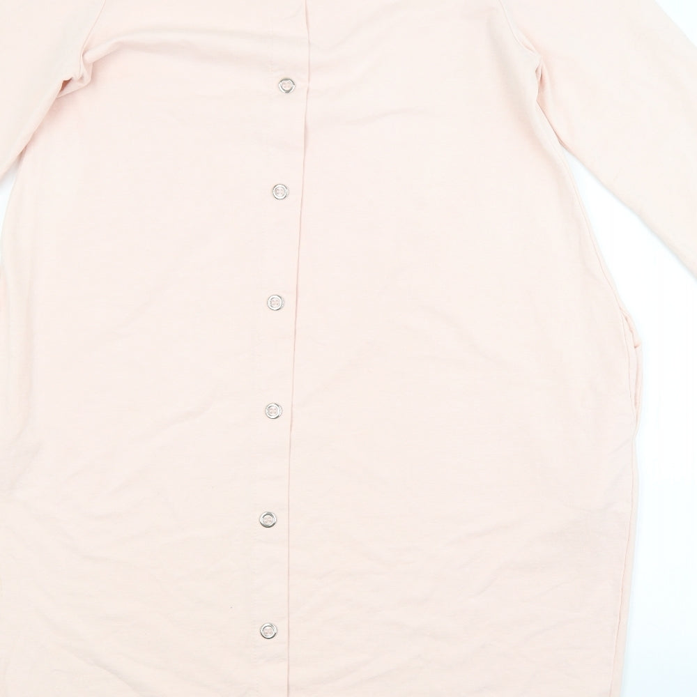 Preworn Womens Pink Jumper Dress