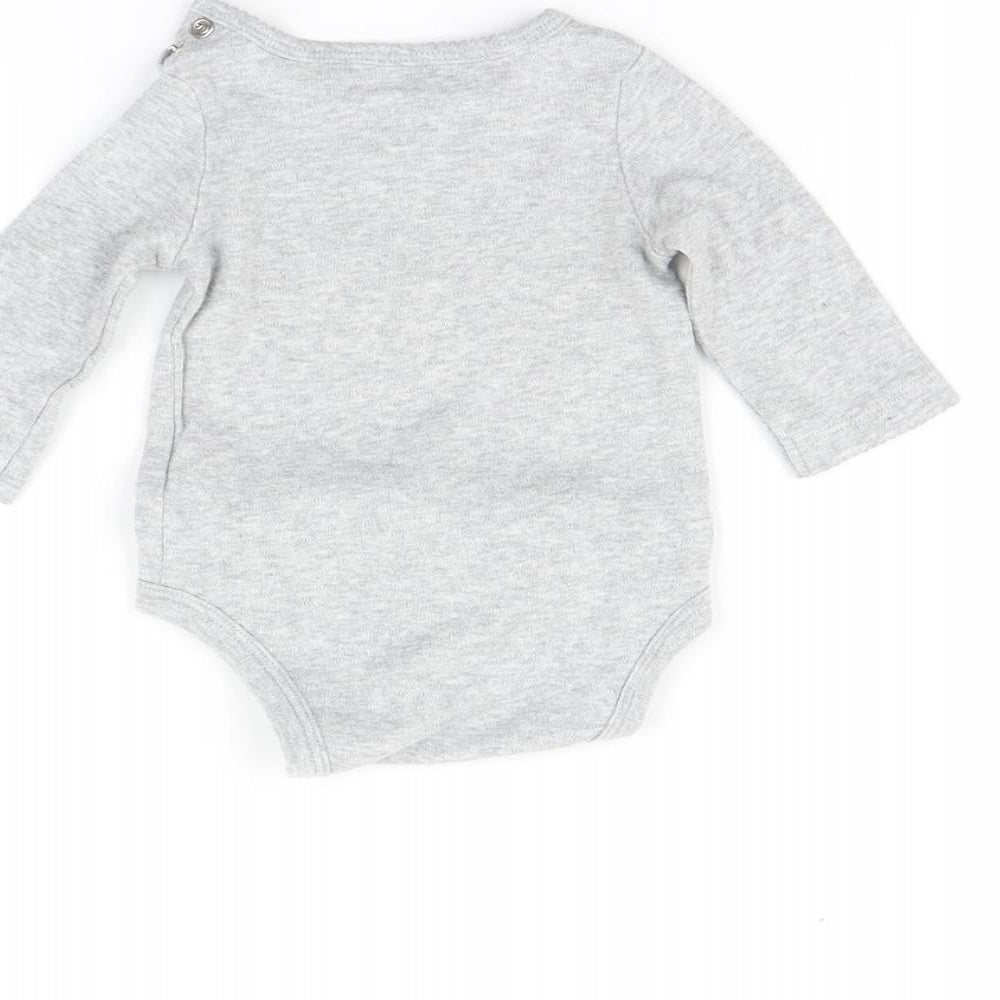 Carters Baby Grey Romper One-Piece Size 3-6 Months