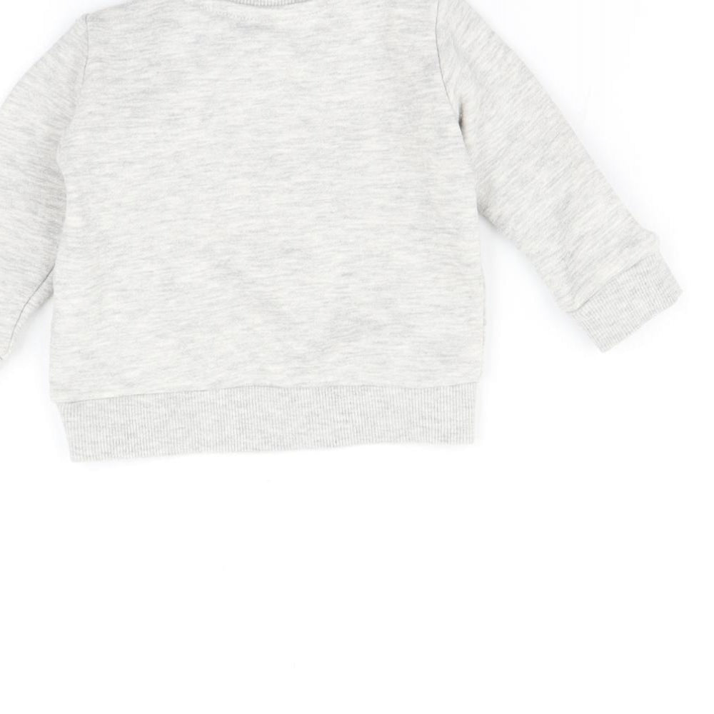 Primark Baby Grey Pullover Jumper Size 3-6 Months
