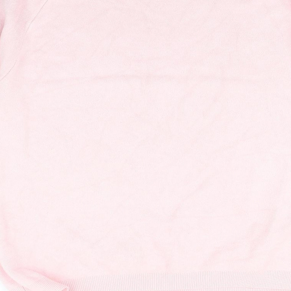 Antholohy Womens Pink Pullover Jumper Size 16