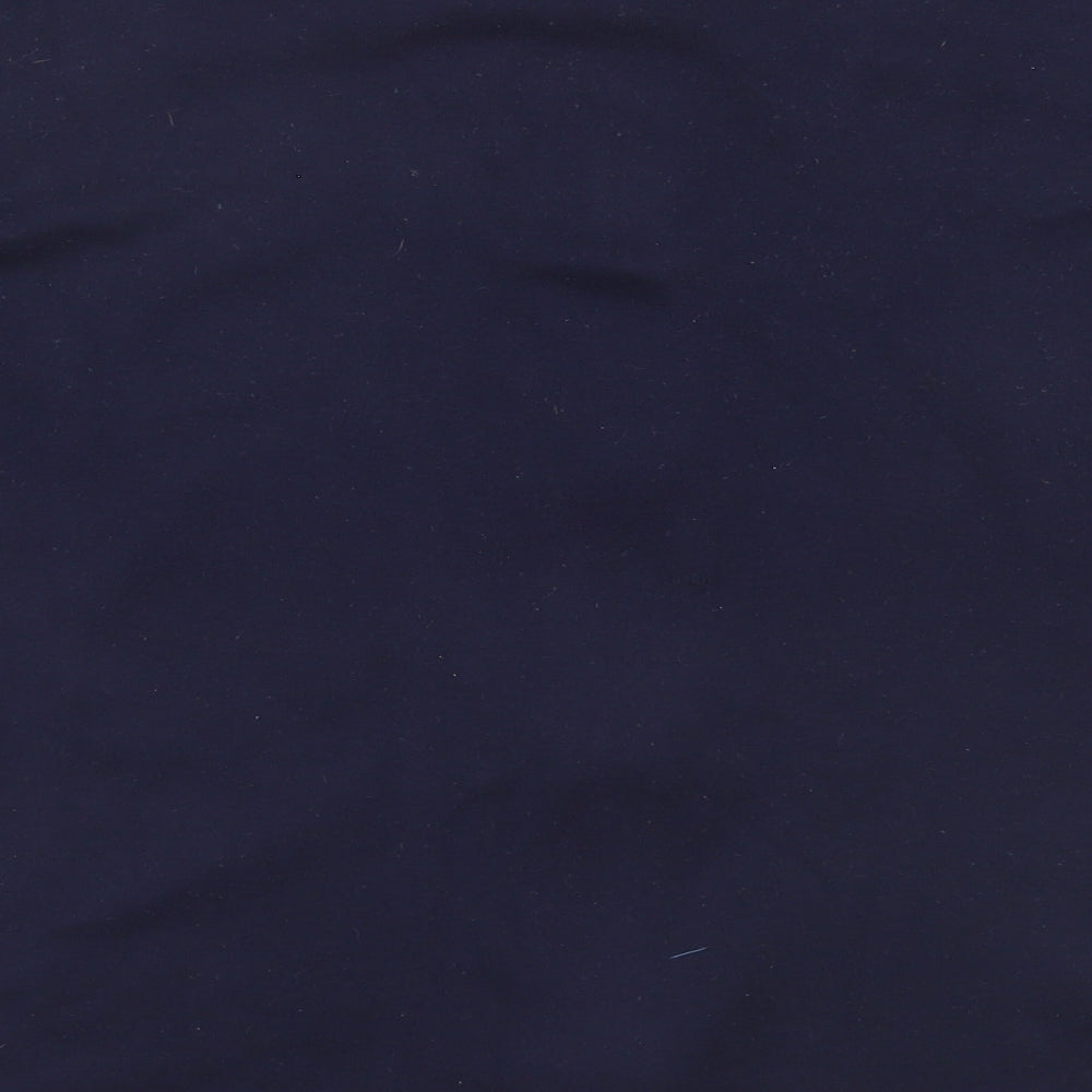 Canda Womens Blue Full Zip Jumper Size L