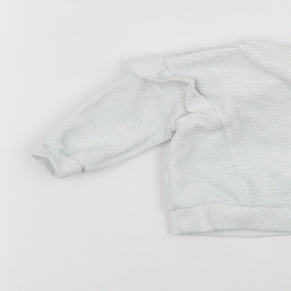 Primark Baby White Pullover Jumper Size 3-6 Months