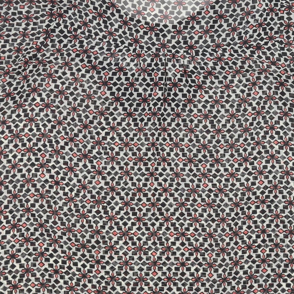 Miss Selfridge Womens Black Basic Blouse Size 12