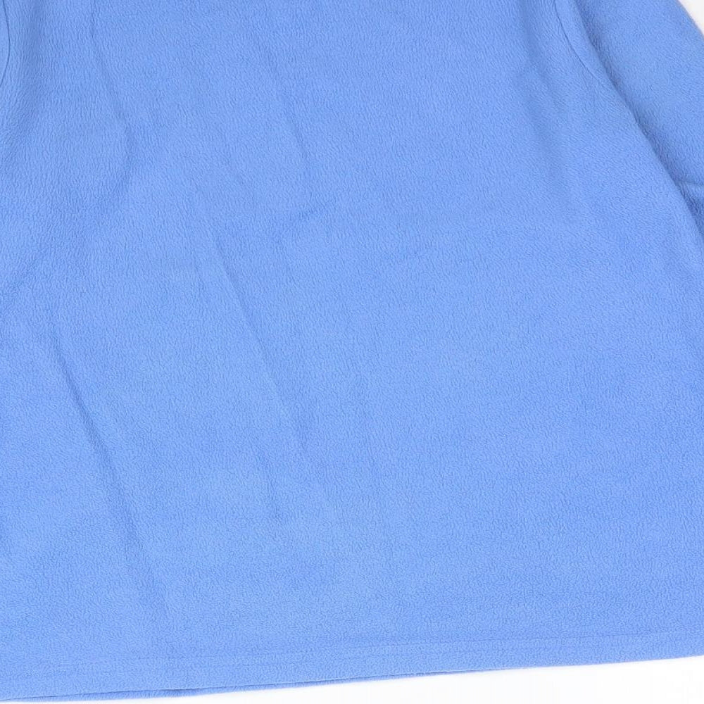 PJ Collections Girls Blue Fleece Top Pyjama Top Size 11-12 Years - Unicorn