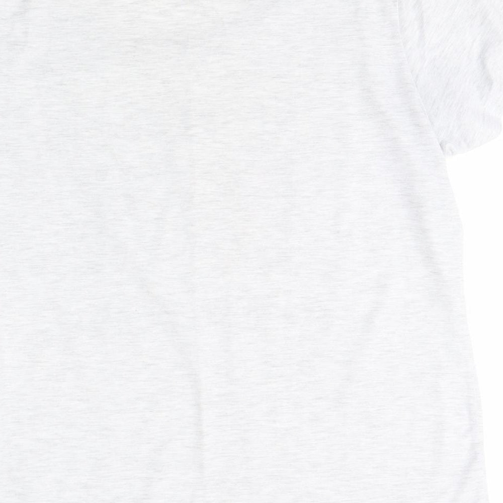 Preworn Womens Grey Solid Cami Pyjama Top Size M - All you need is love