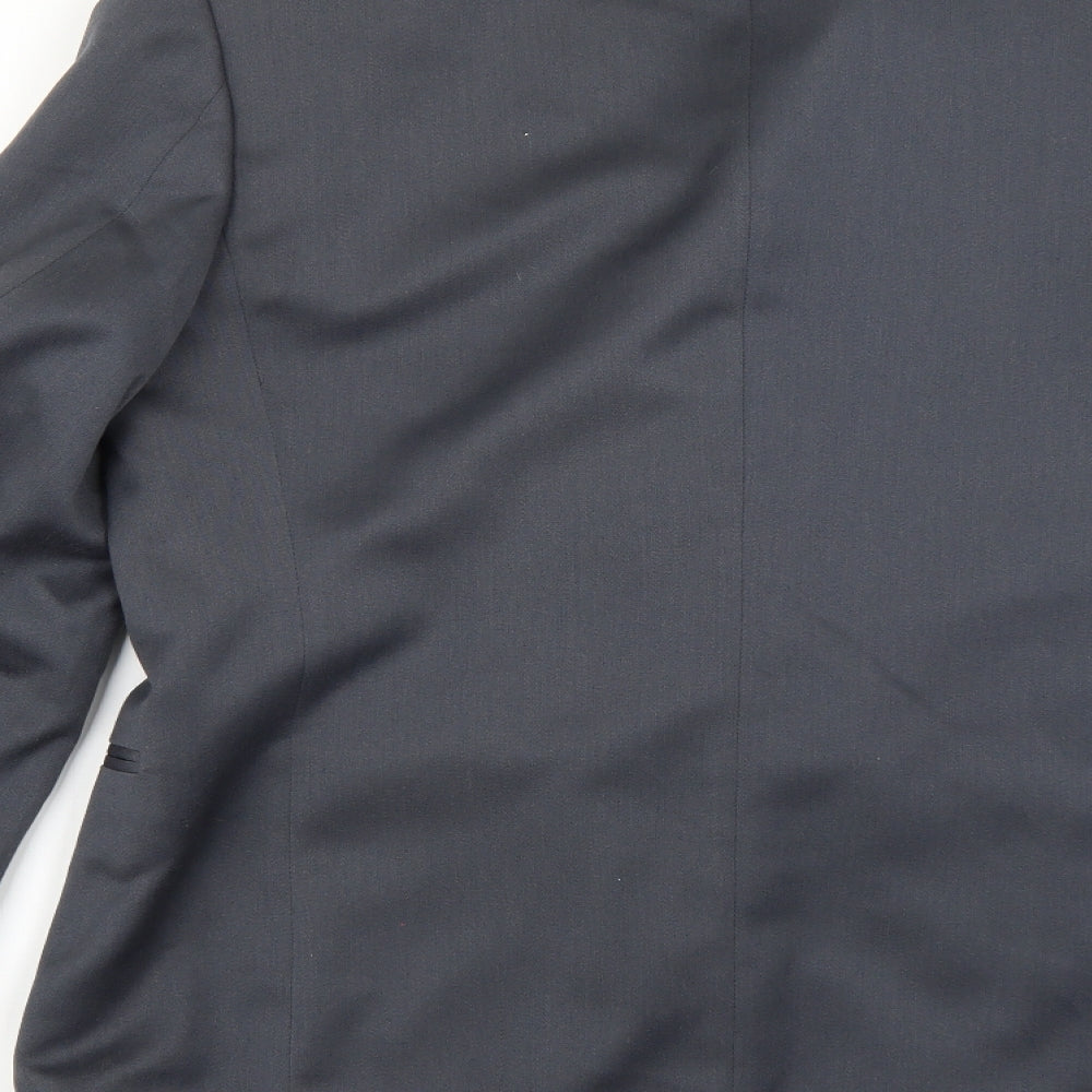wilson Mens Grey Jacket Suit Jacket Size 38