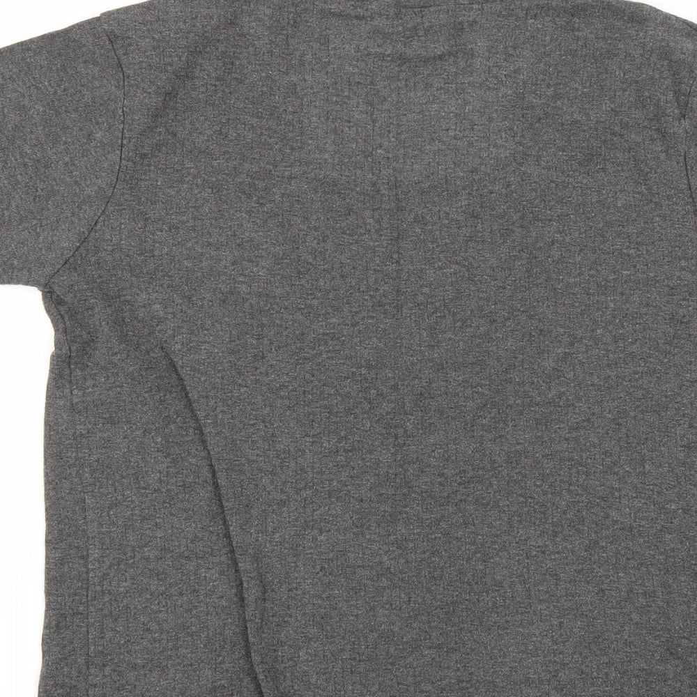 UrbanSpirit Womens Grey Basic T-Shirt Size L