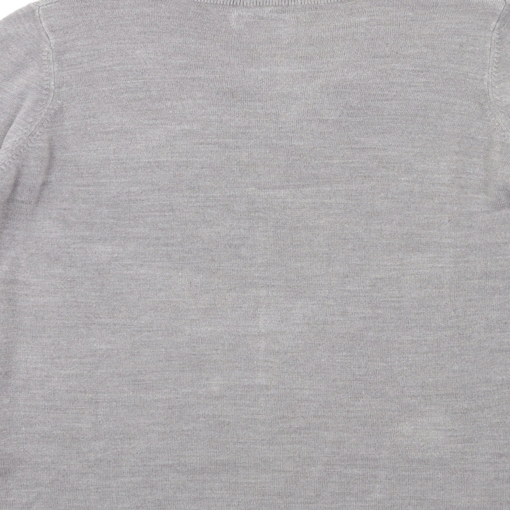 Papaya Womens Gold Knit Pullover Jumper Size 12