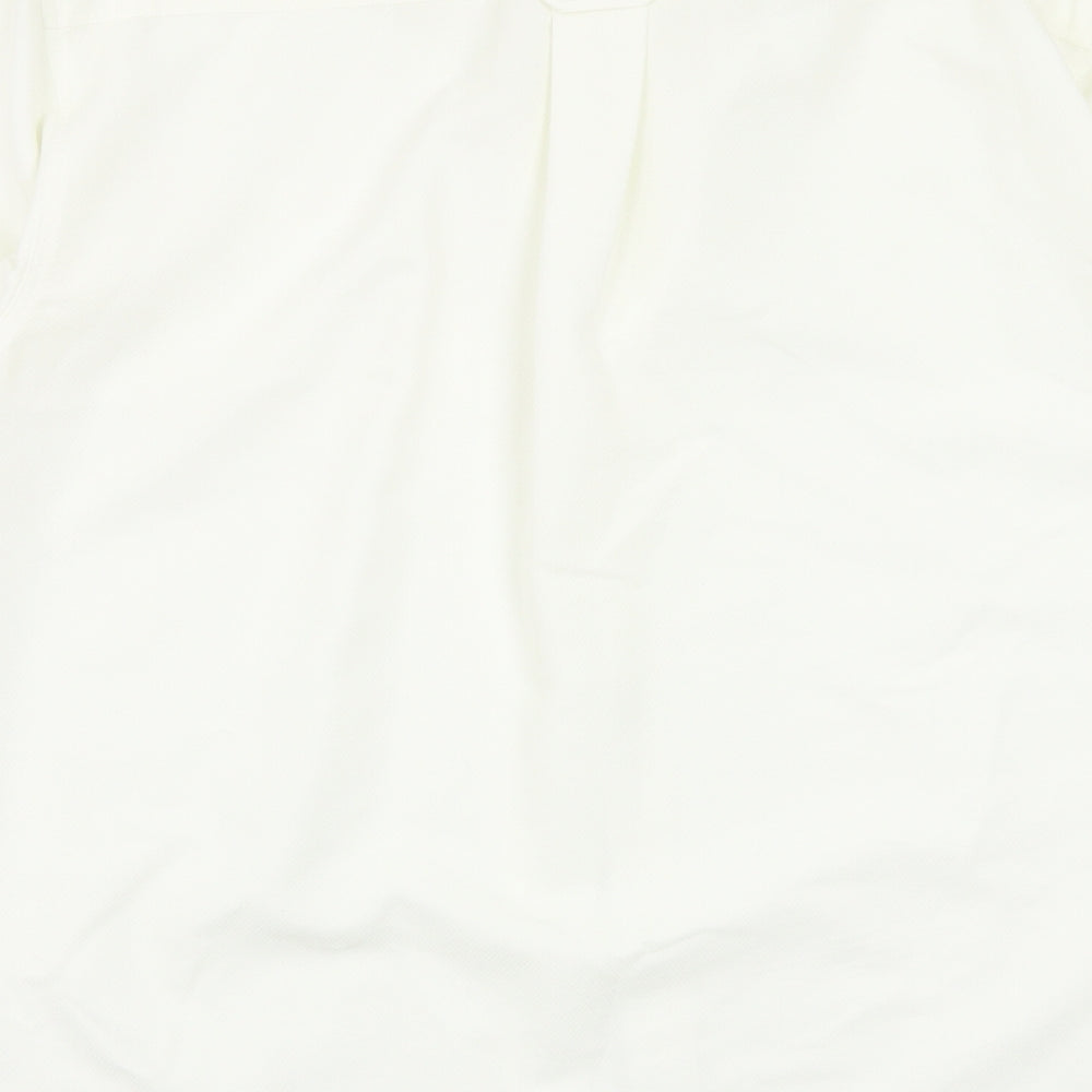 Lee Cooper Mens White Button-Up Size S