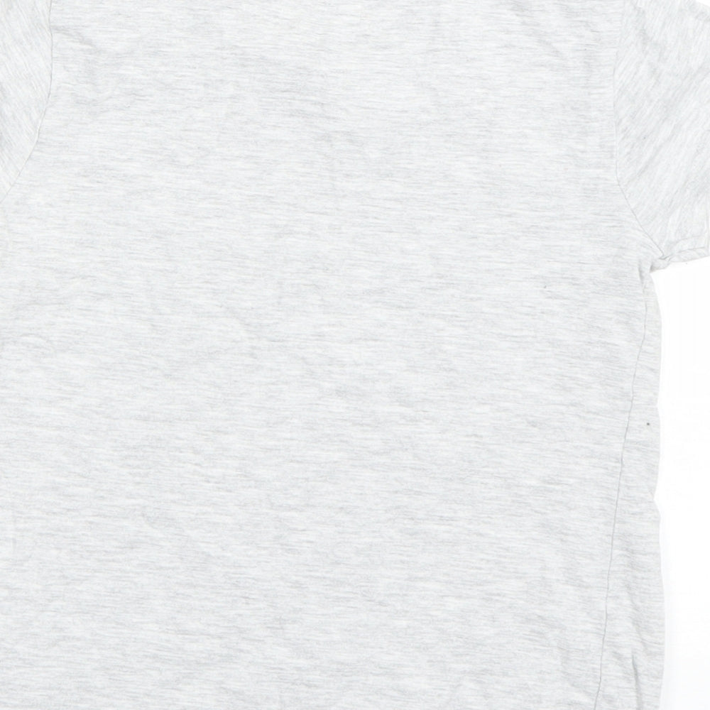 George Girls Grey Basic T-Shirt Size 8-9 Years - NYC