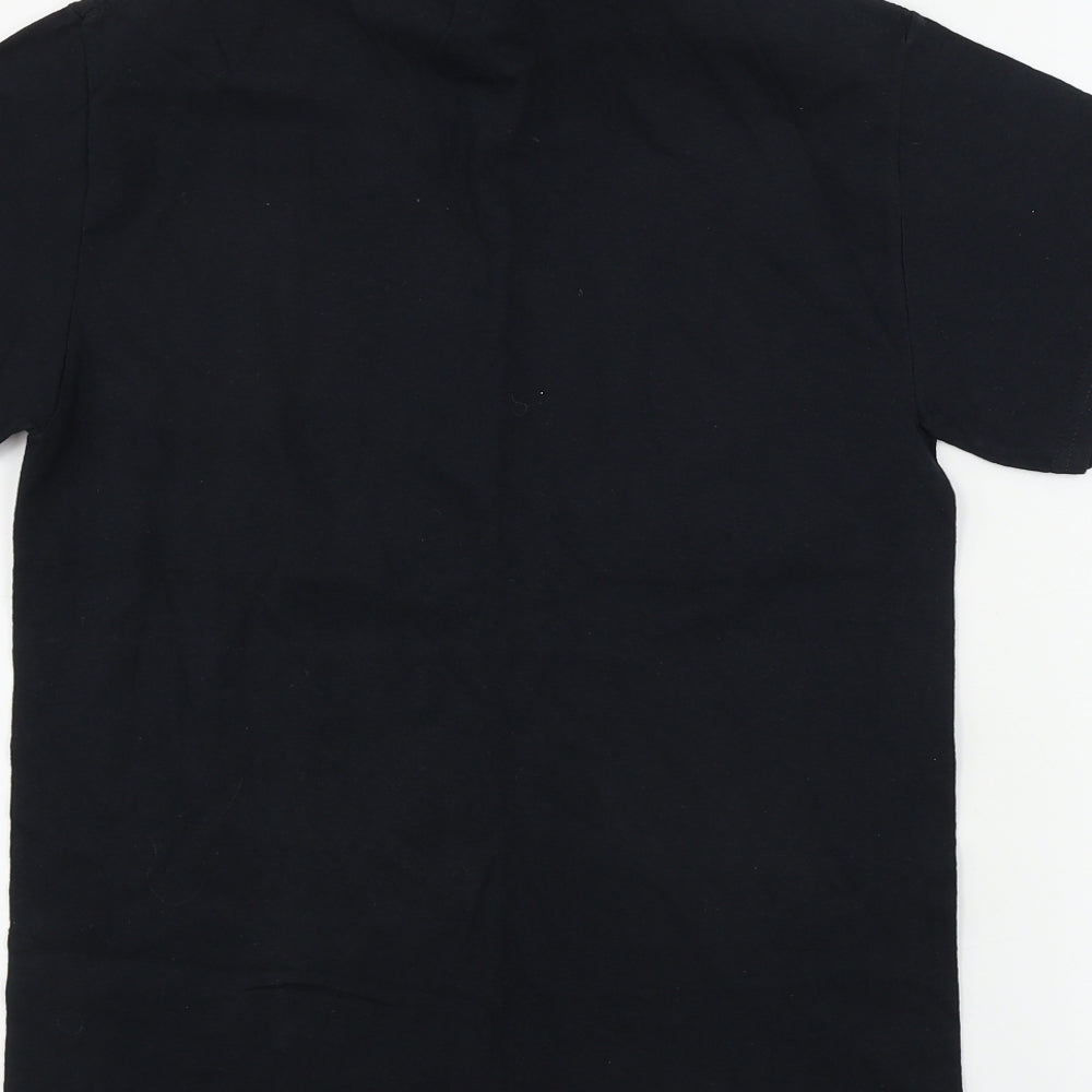 Gildan Womens Black Basic T-Shirt Size S