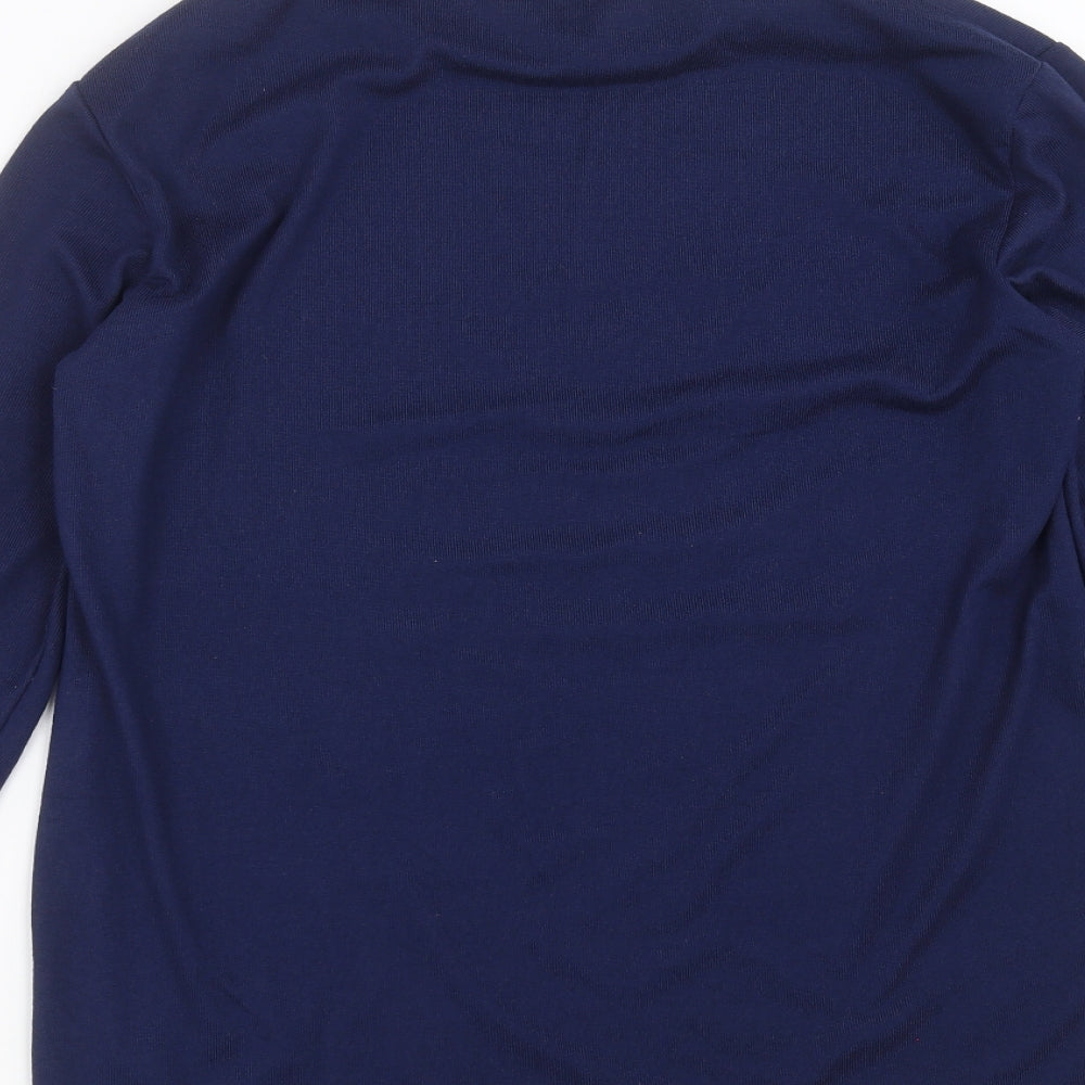 VERY MAN Mens Blue Knit Pullover Jumper Size M - santa let me explain