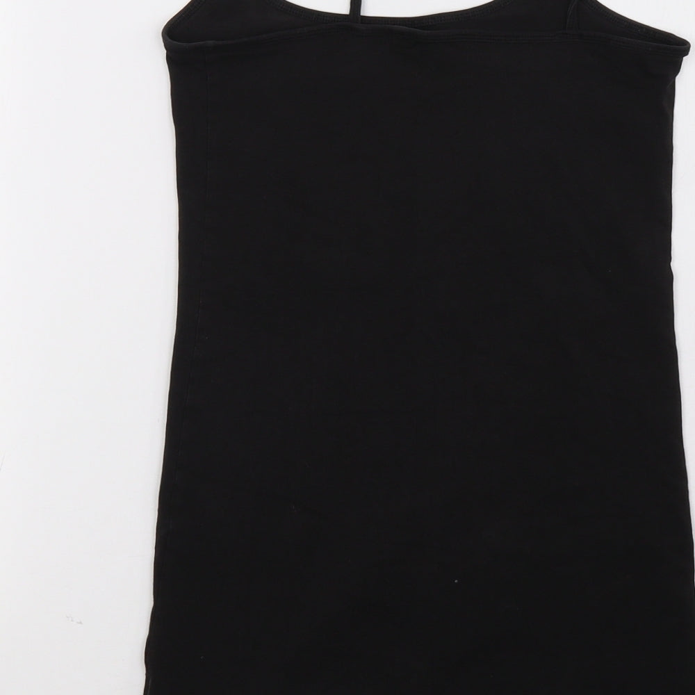 NEXT Womens Black Basic Tank Size 10