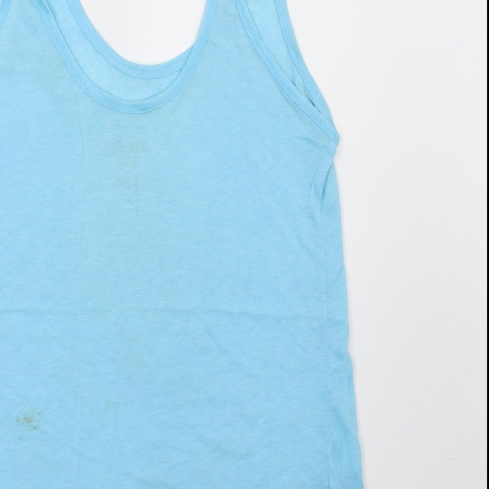 Primark Womens Blue Basic Tank Size 12