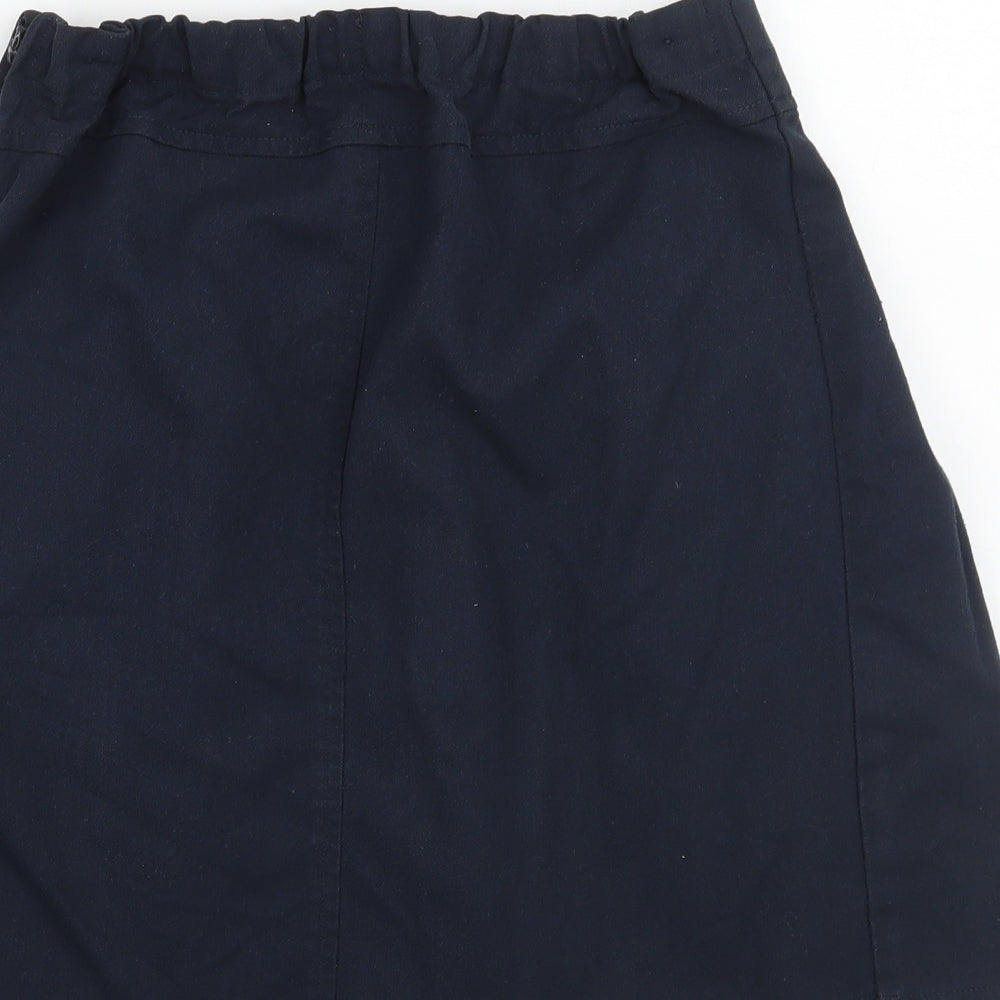 Marks & Spencer Girls Blue A-Line Skirt Size 9-10 Years