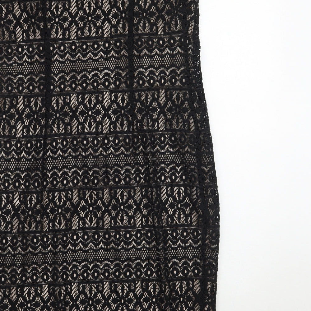 Marks & Spencer Womens Black A-Line Size 12