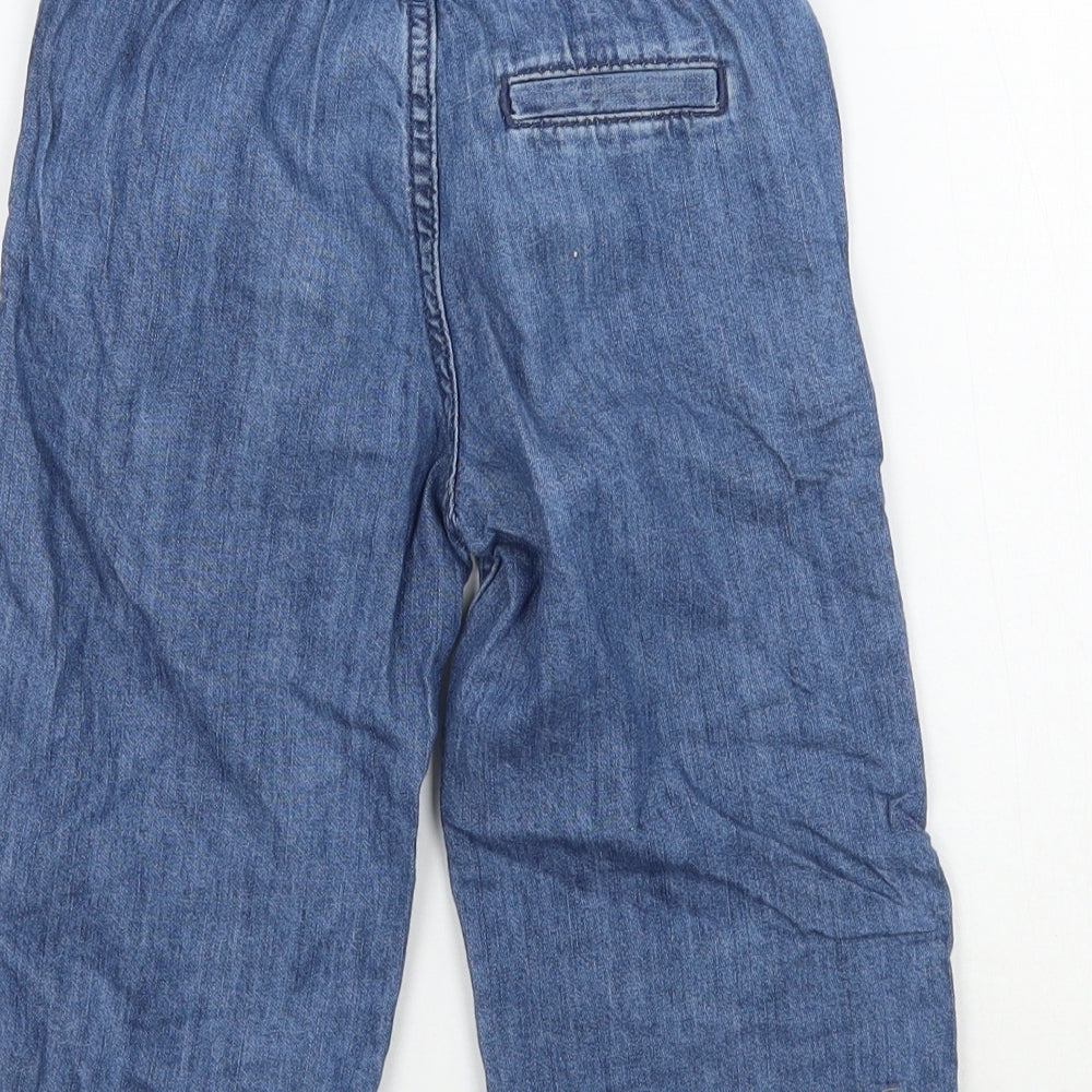 &denim Boys Blue Cropped Jeans Size 24 Months