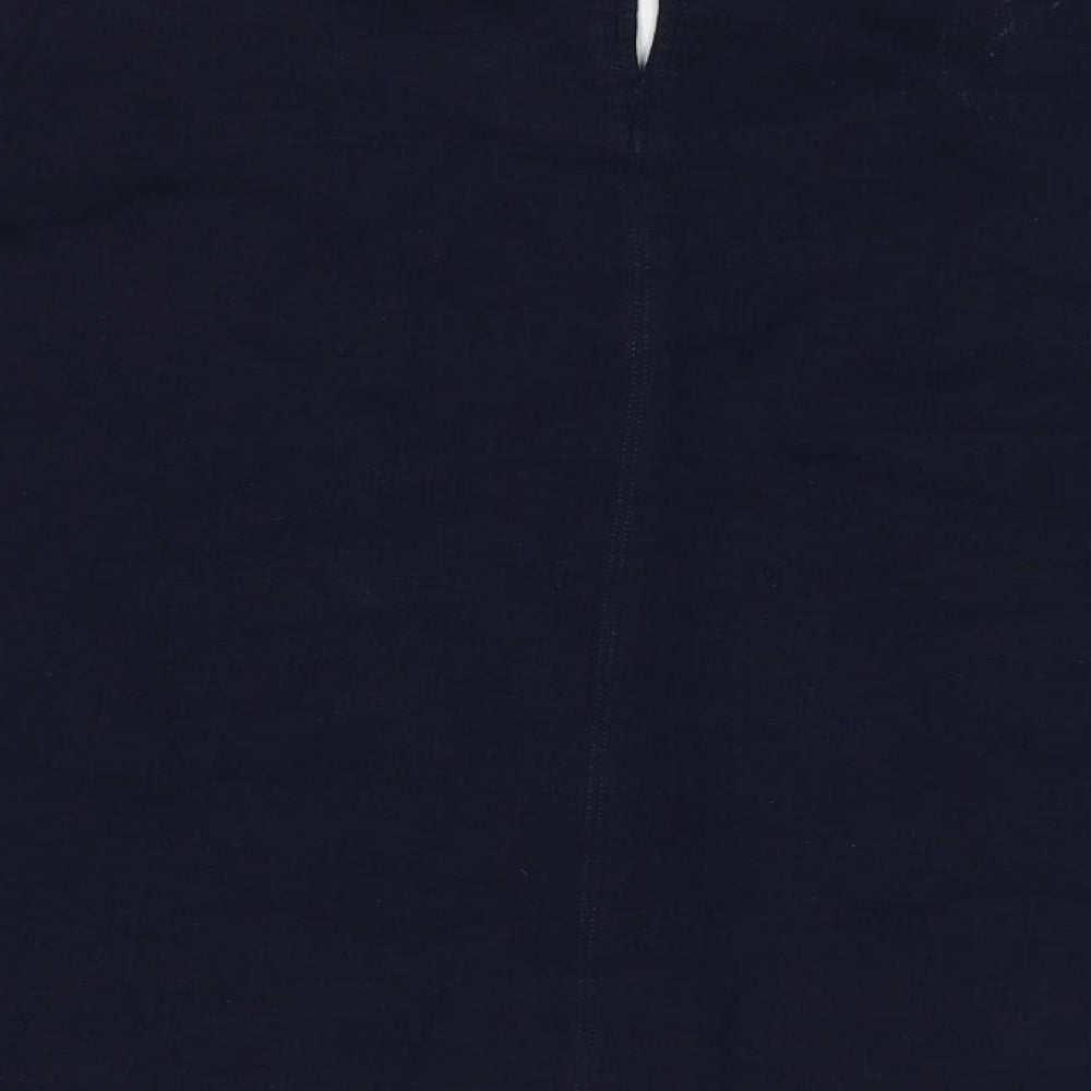 M&S Womens Blue Basic Blouse One Size