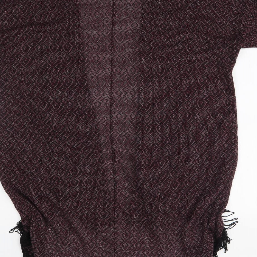 Miss Selfridge Womens Red Cardigan Jumper Size 8