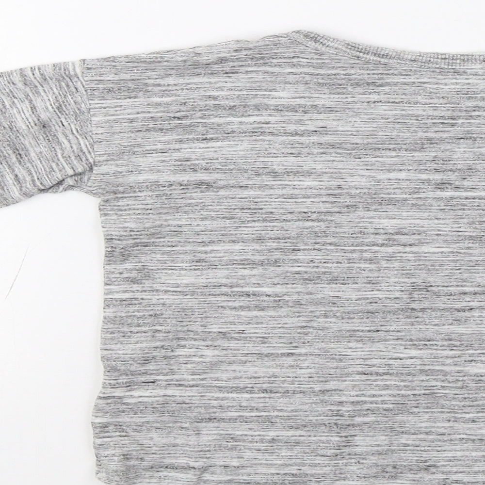 Next Boys Grey Basic T-Shirt Size 2-3 Years