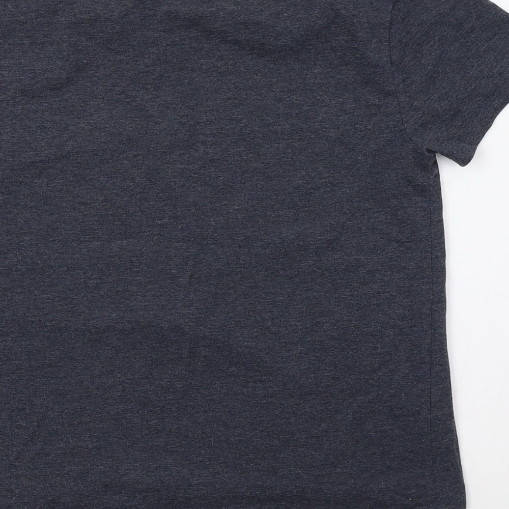 NEXT Womens Grey Basic T-Shirt Size XS - Pocket