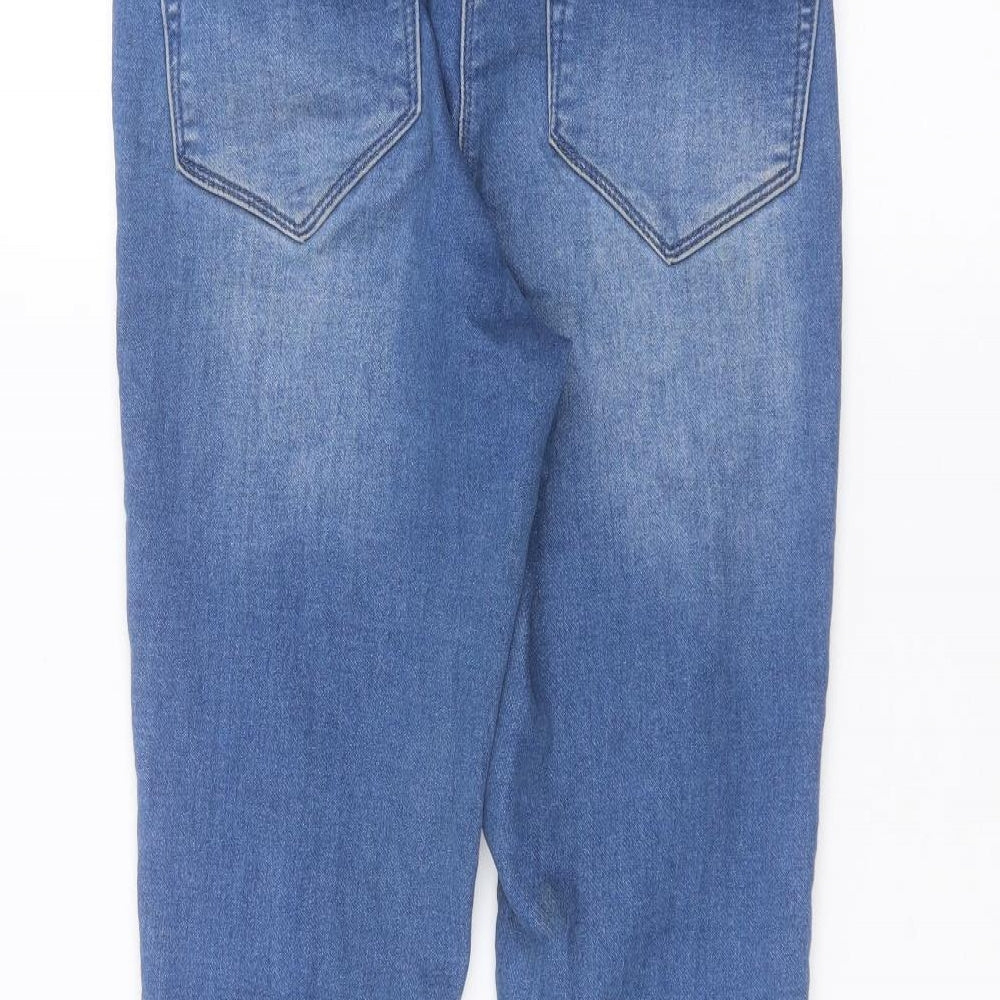 NEXT Womens Blue Skinny Jeans Size 8 L27 in