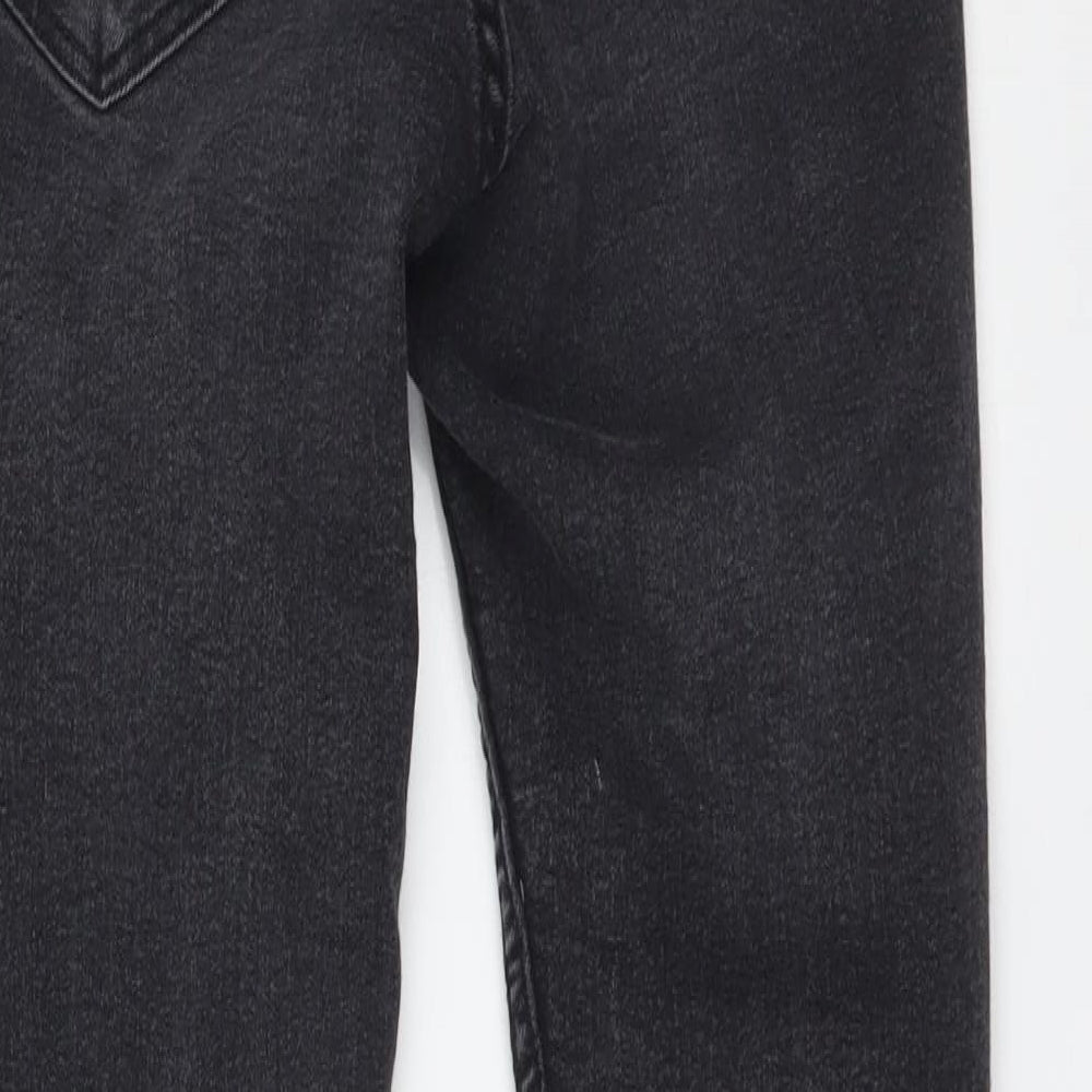 H&M Womens Black Skinny Jeans Size 8 L28 in