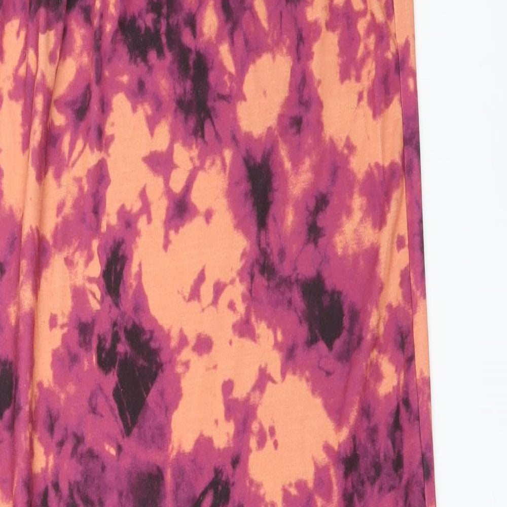 PRETTYLITTLETHING Womens Multicoloured Tie Dye Bodycon Size 10