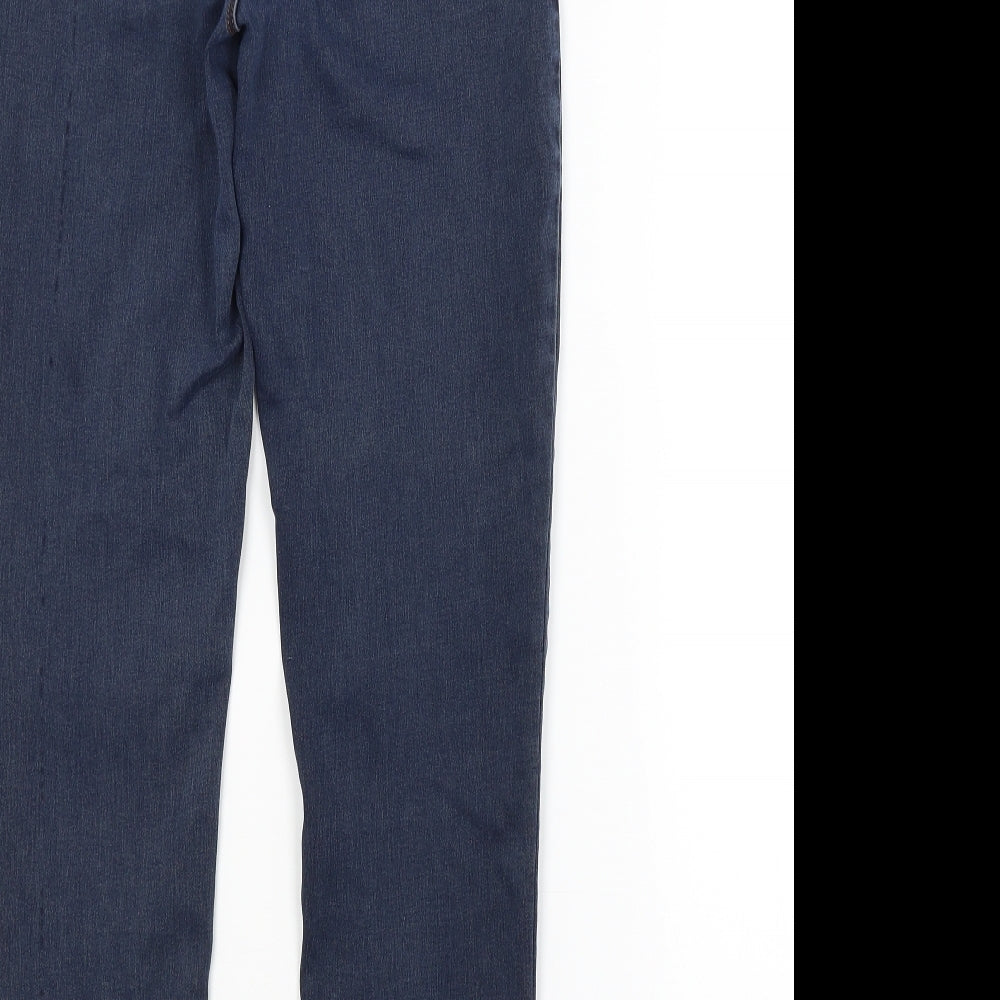 Missguided Womens Blue Snow Pants Trousers Size 10 L27 in