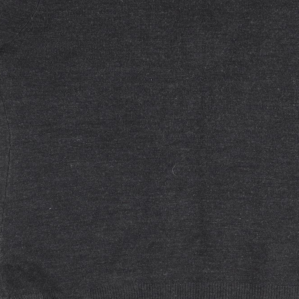 South Womens Grey Cardigan Jumper Size 12