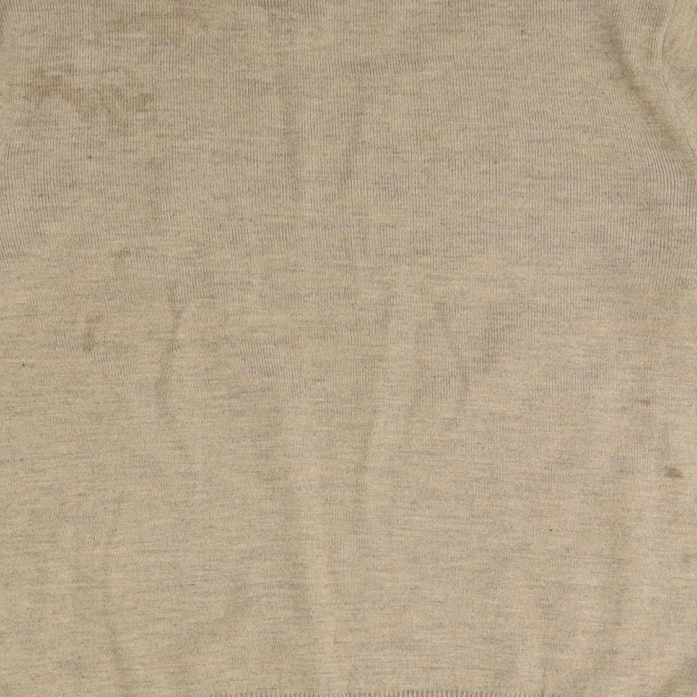 Cedar Wood State Mens Brown Pullover Jumper Size S