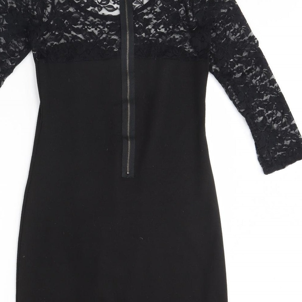 Bluheaven Womens Black Mini Size S
