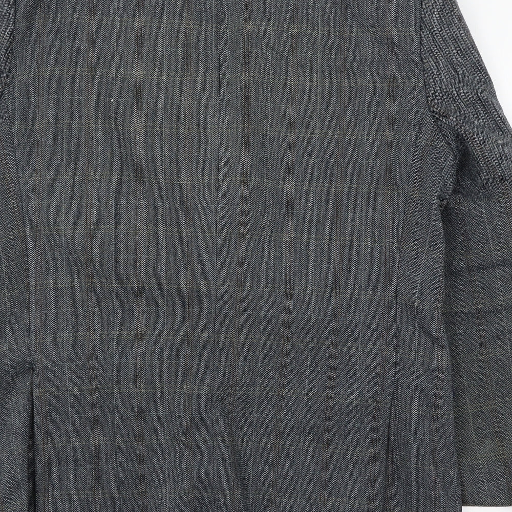 Greenwoods Mens Blue Jacket Suit Jacket Size L