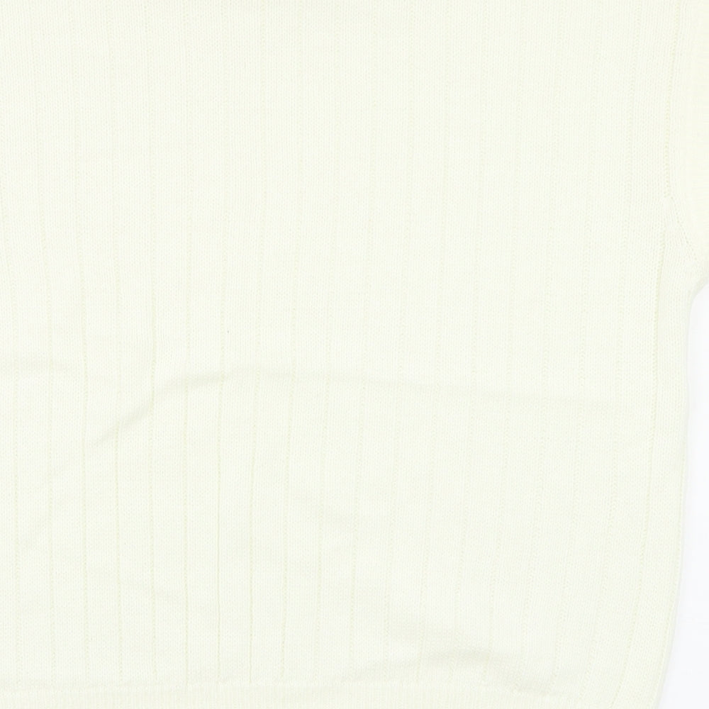In the Style Womens White Pullover Jumper Size 14
