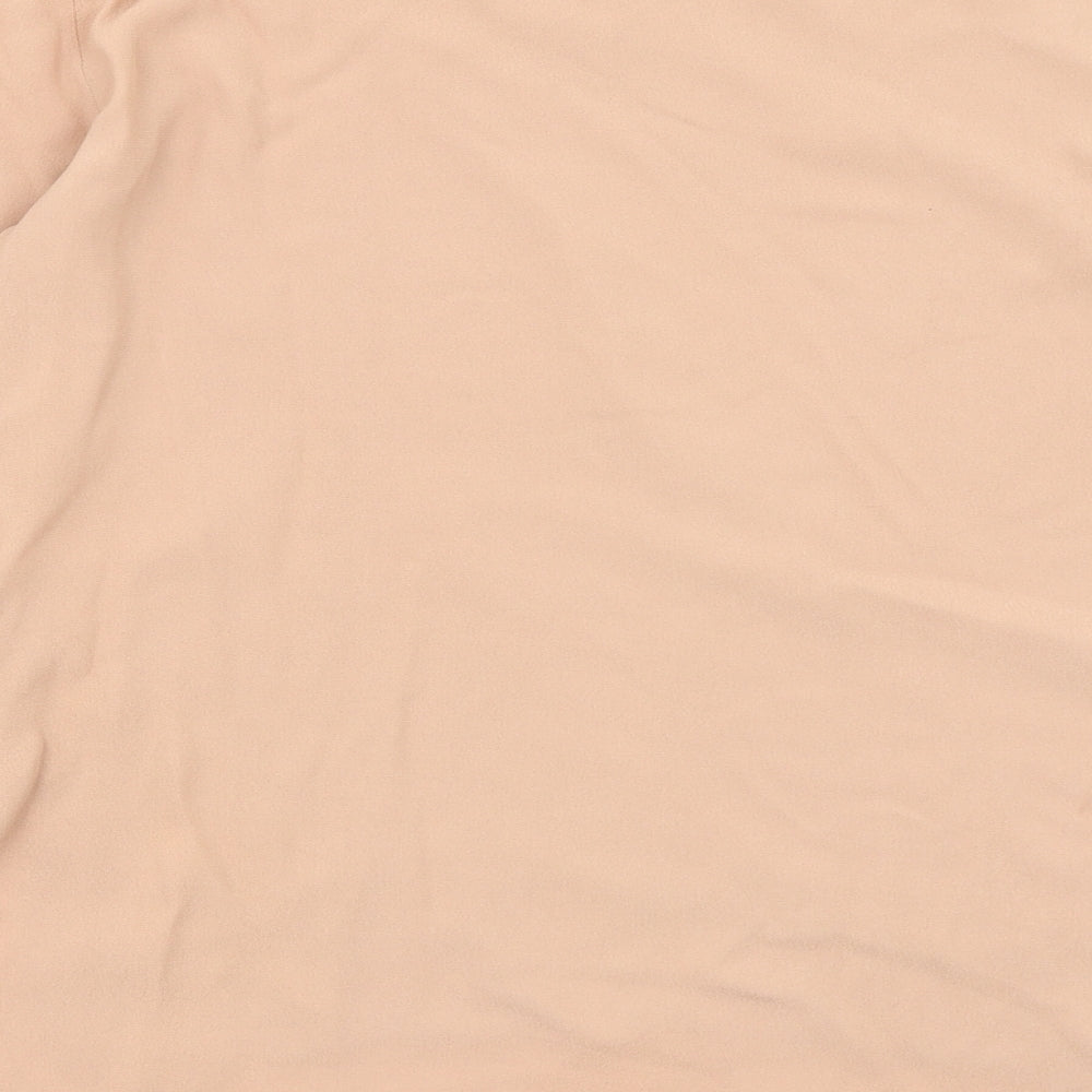 Zara Womens Beige Basic Blouse Size 4