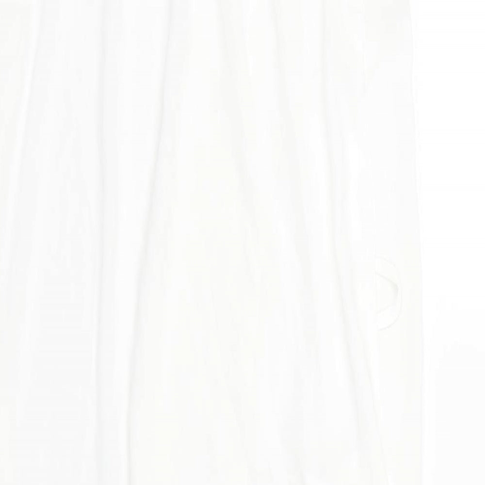 Select Womens White Kimono Blouse Size 12