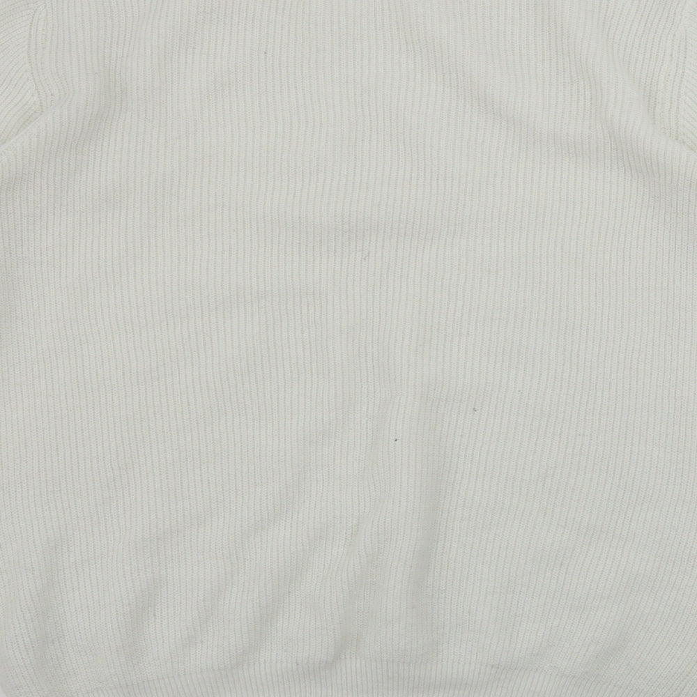 Tu Womens White Pullover Jumper Size 12