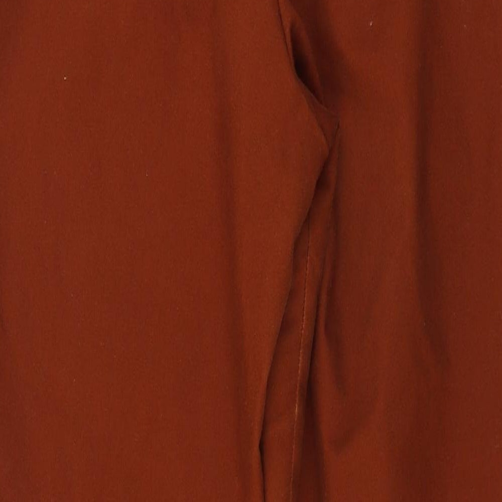 George Womens Brown Chino Trousers Size 12 L27 in