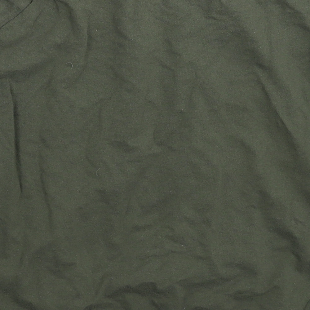 Preworn Womens Green Pullover Sweatshirt Size 12